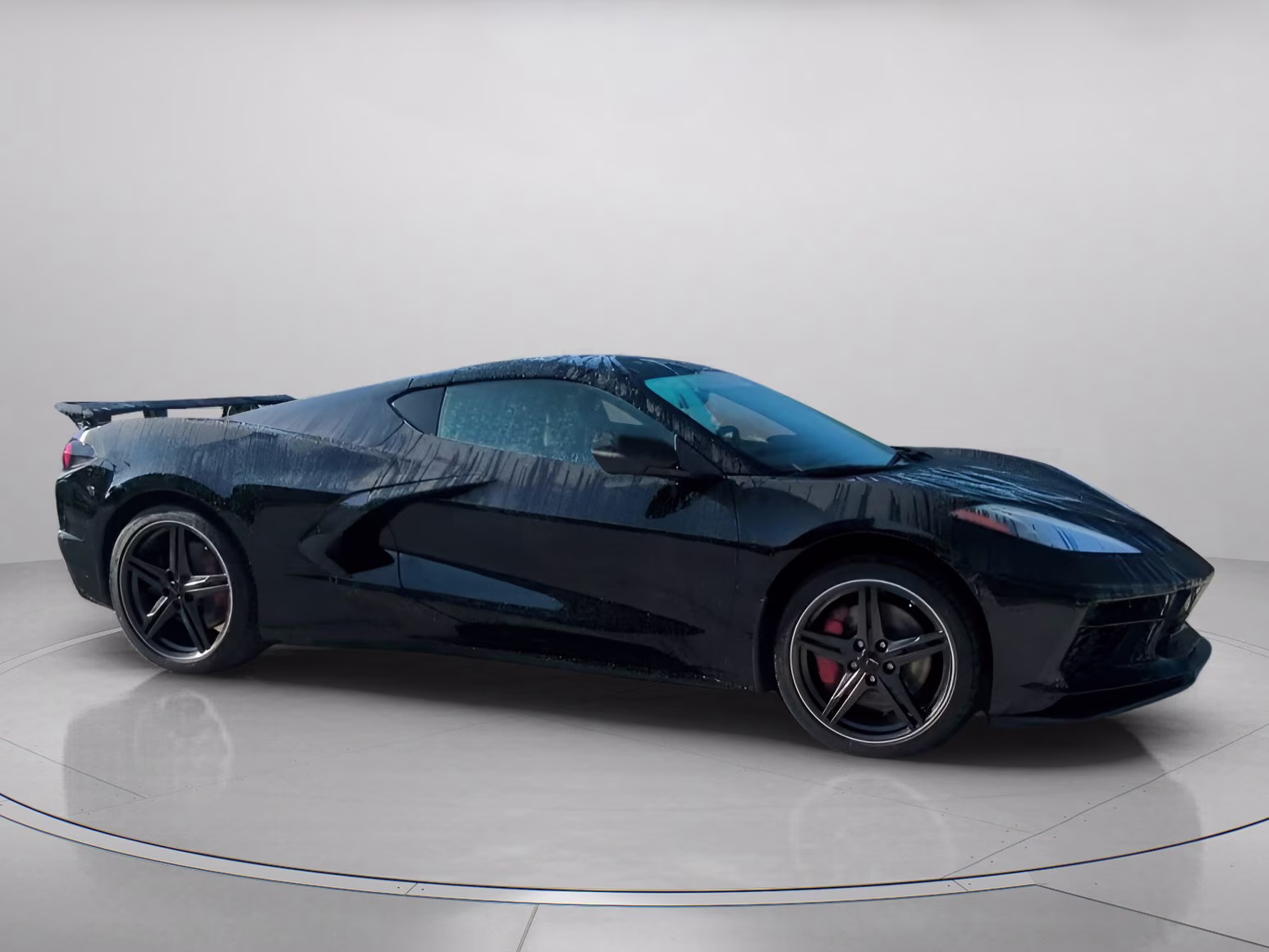 2025 Black Chevrolet Corvette 2LT RWD Coupe