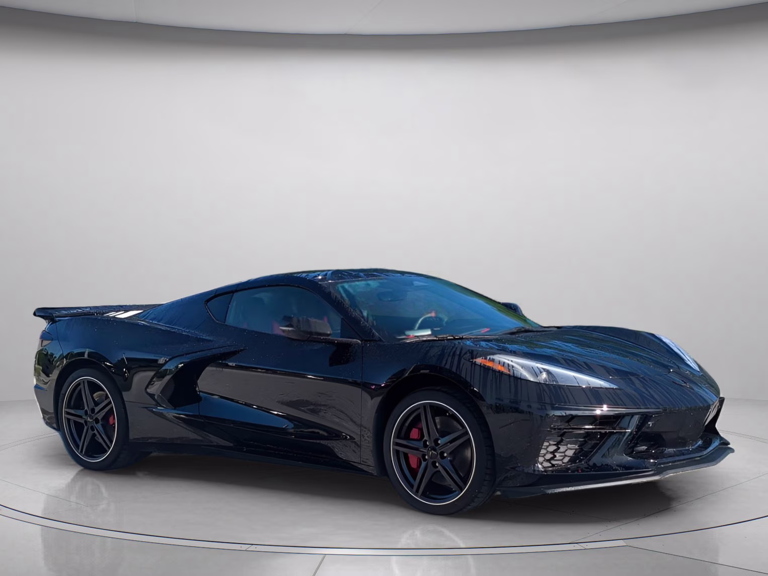 2025 Black Chevrolet Corvette 2LT RWD Coupe