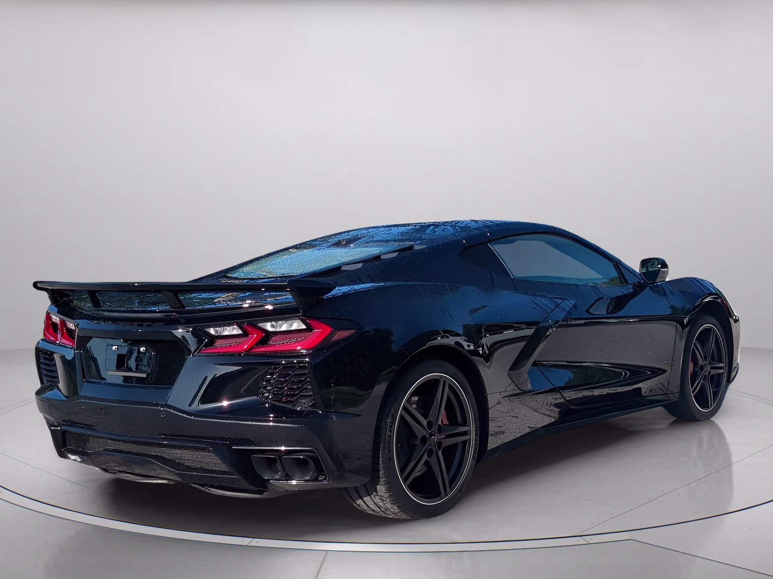 2025 Black Chevrolet Corvette 2LT RWD Coupe