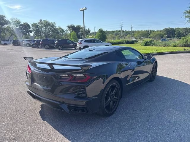2025 Black Chevrolet Corvette 2LT RWD Coupe