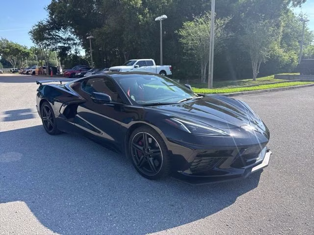 2025 Black Chevrolet Corvette 2LT RWD Coupe