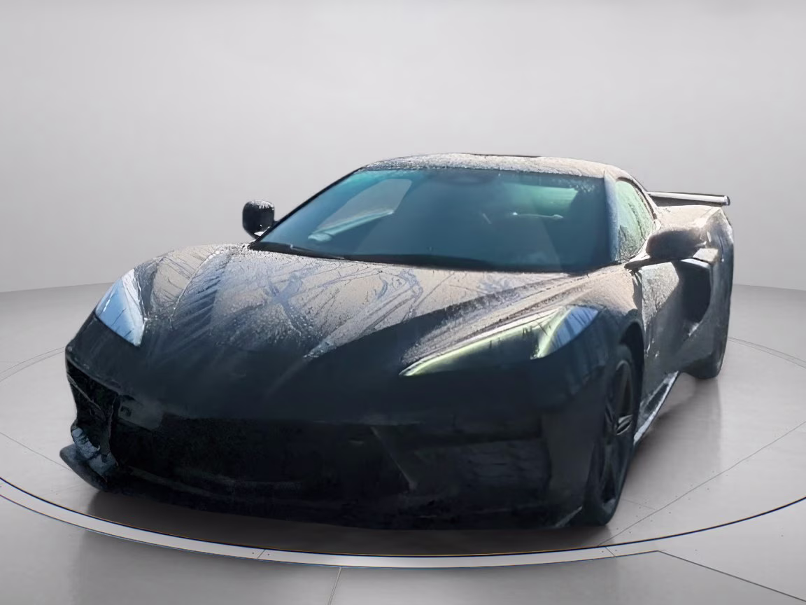 2025 Black Chevrolet Corvette 2LT RWD Coupe