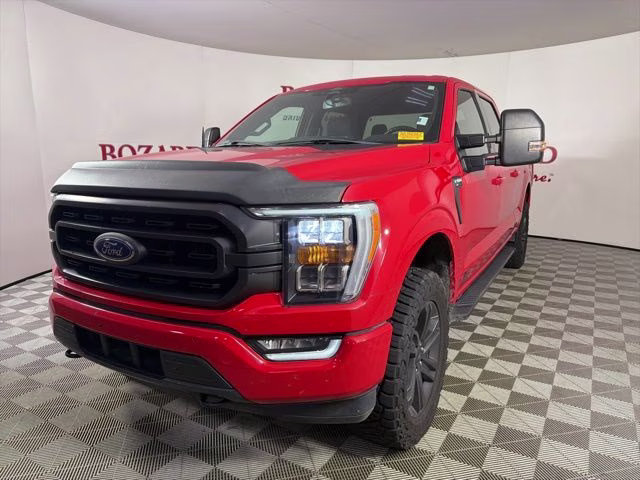2022 Race Red Ford F-150 XLT 4X4 Truck