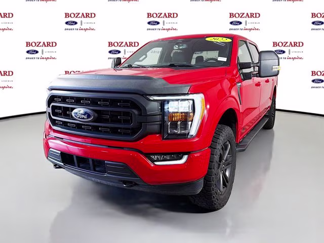 2022 Race Red Ford F-150 XLT 4X4 Truck