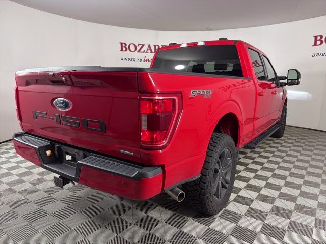 2022 Race Red Ford F-150 XLT 4X4 Truck