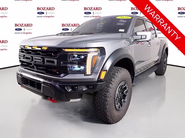 2025 Gray Metallic Ford F-150 Raptor 4X4 Truck