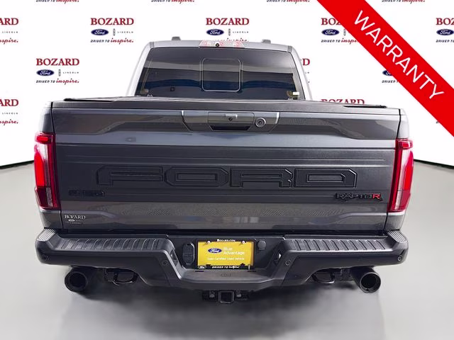2025 Gray Metallic Ford F-150 Raptor 4X4 Truck