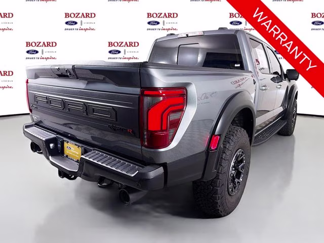 2025 Gray Metallic Ford F-150 Raptor 4X4 Truck