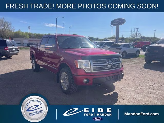 2012 Red Candy Metallic Tinted Clearcoat Ford F-150 Platinum 4X4 Truck