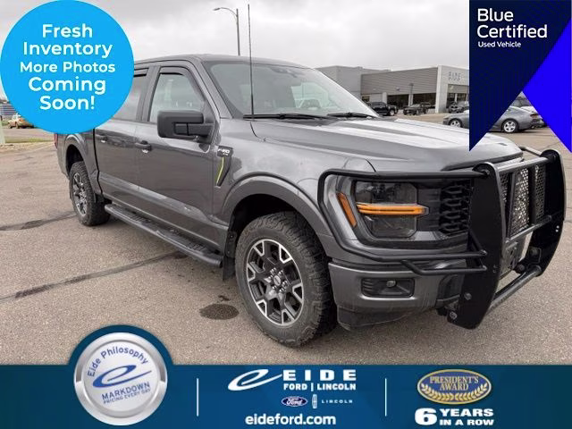 2024 Carbonized Gray Metallic Ford F-150 STX 4X4 Truck