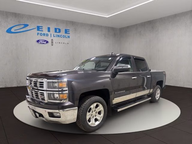 2015 Tungsten Metallic Chevrolet Silverado 1500 LTZ 4X4 Truck
