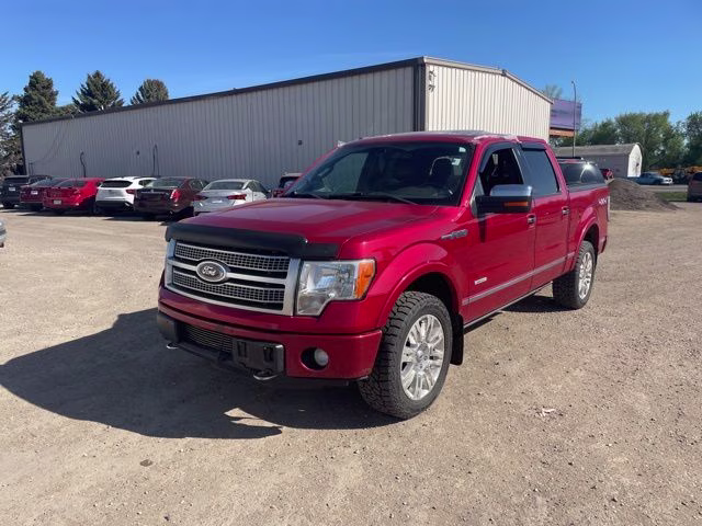 2012 Red Candy Ford F-150 Platinum 4X4 Truck