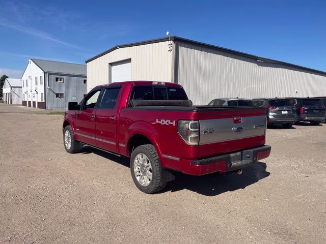 2012 Red Candy Ford F-150 Platinum 4X4 Truck