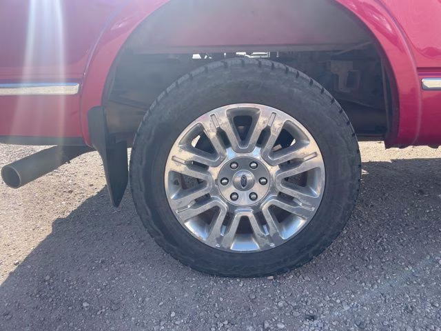 2012 Red Candy Ford F-150 Platinum 4X4 Truck
