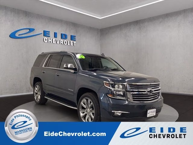 2020 Shadow Gray Metallic Chevrolet Tahoe Premier 4X4 SUV