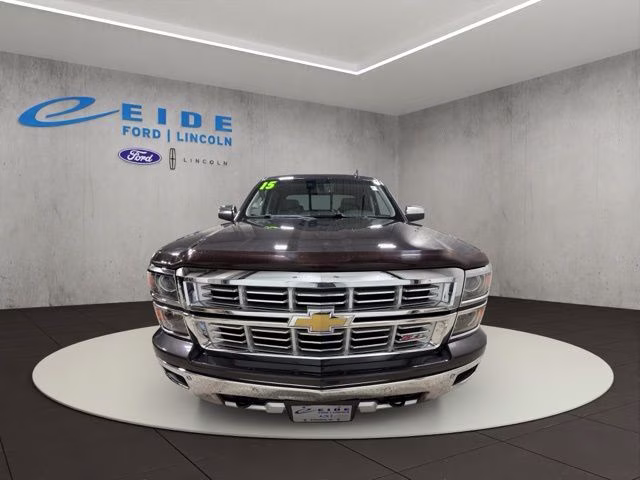 2015 Tungsten Metallic Chevrolet Silverado 1500 LTZ 4X4 Truck