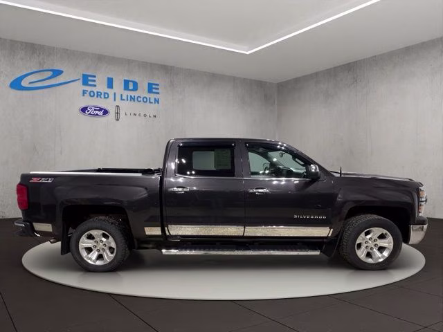 2015 Tungsten Metallic Chevrolet Silverado 1500 LTZ 4X4 Truck