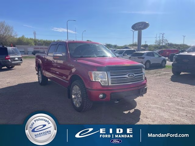2012 Red Candy Ford F-150 Platinum 4X4 Truck