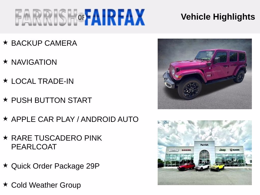 2021 Tuscadero Pearlcoat Jeep Wrangler Unlimited Sahara 4xe 4X4 SUV