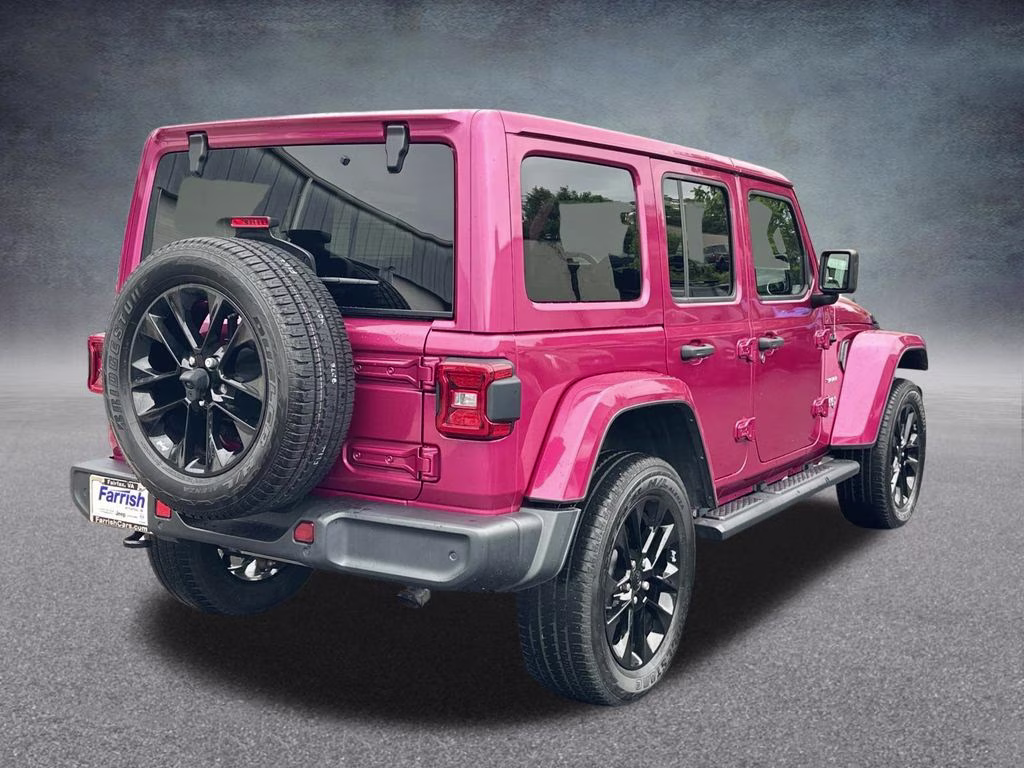 2021 Tuscadero Pearlcoat Jeep Wrangler Unlimited Sahara 4xe 4X4 SUV