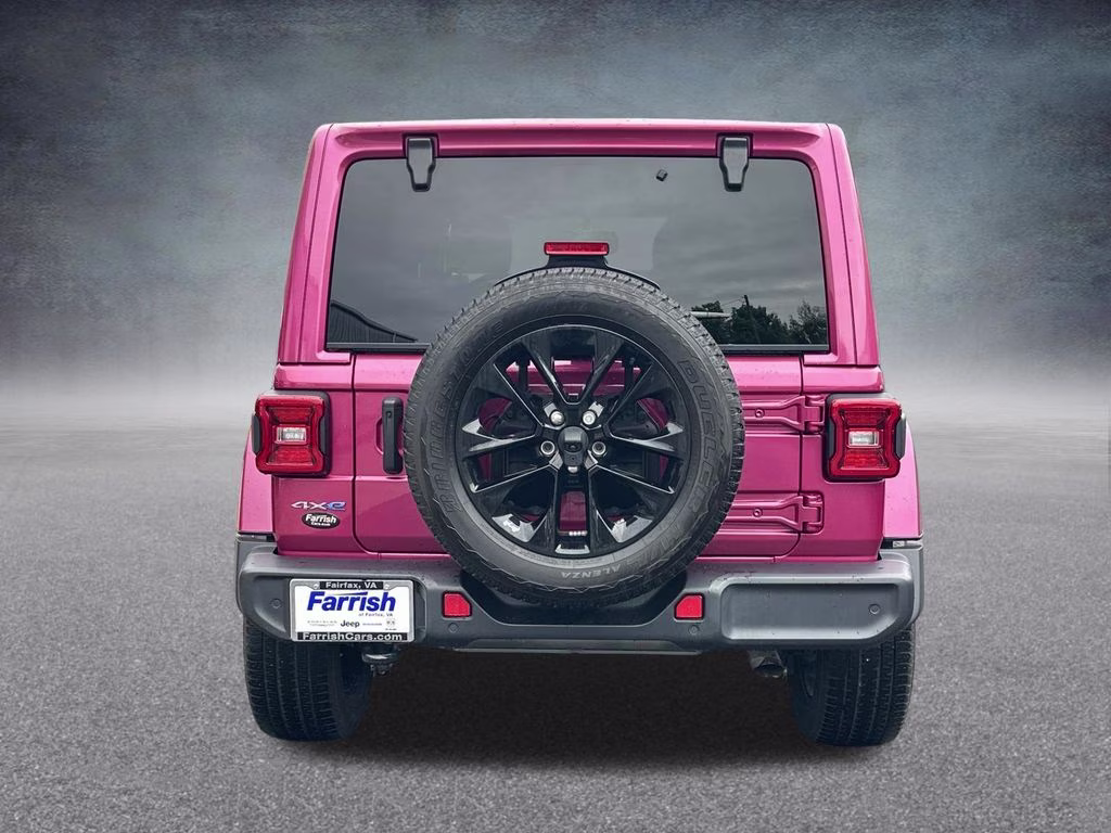 2021 Tuscadero Pearlcoat Jeep Wrangler Unlimited Sahara 4xe 4X4 SUV