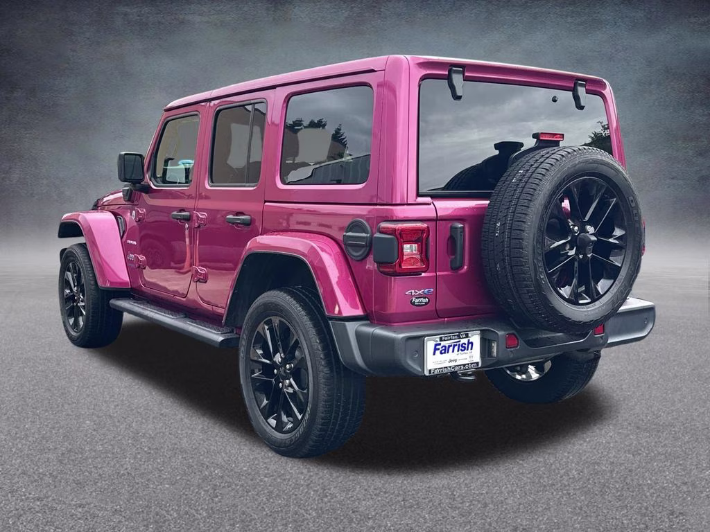 2021 Tuscadero Pearlcoat Jeep Wrangler Unlimited Sahara 4xe 4X4 SUV