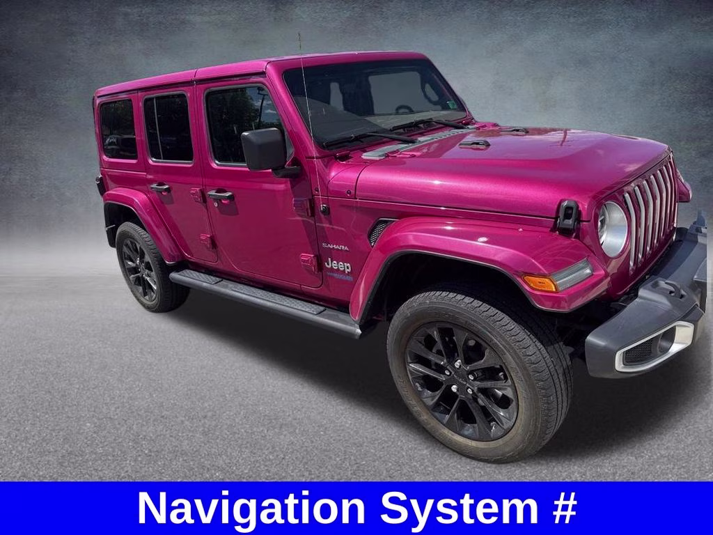 2021 Tuscadero Pearlcoat Jeep Wrangler Unlimited Sahara 4xe 4X4 SUV