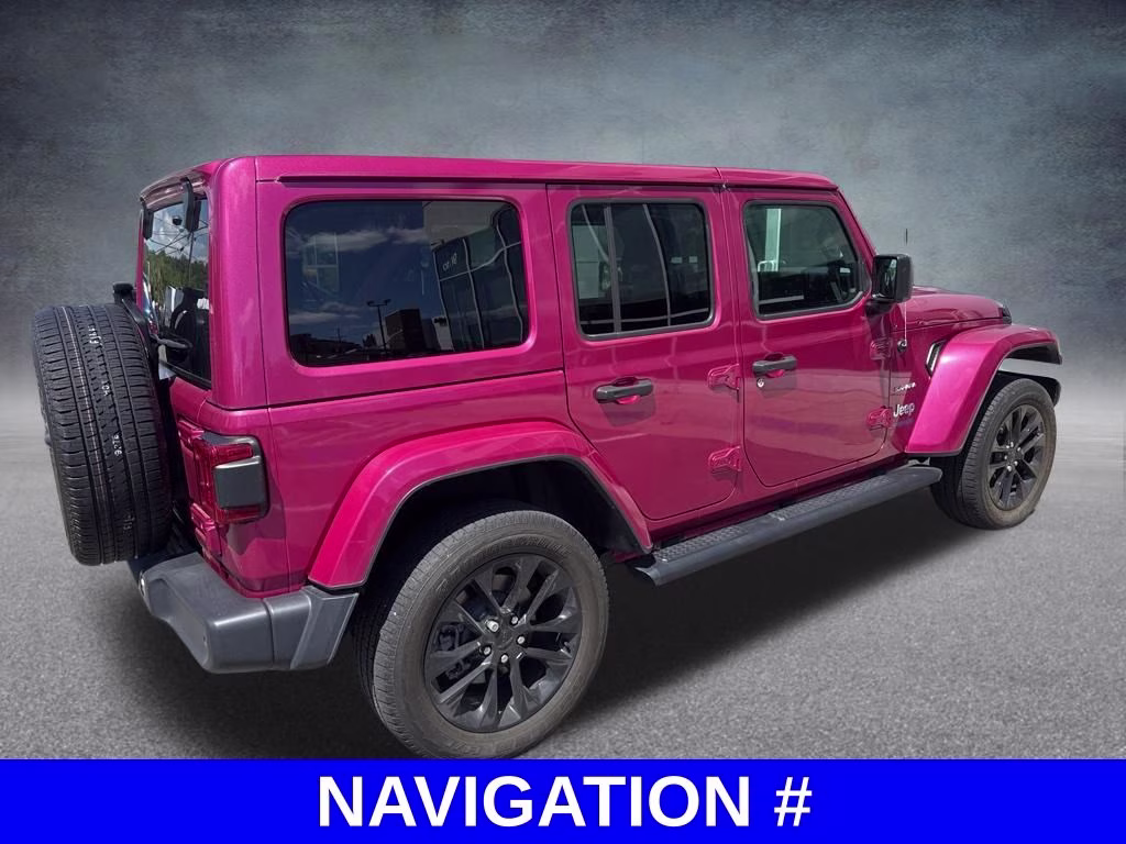 2021 Tuscadero Pearlcoat Jeep Wrangler Unlimited Sahara 4xe 4X4 SUV