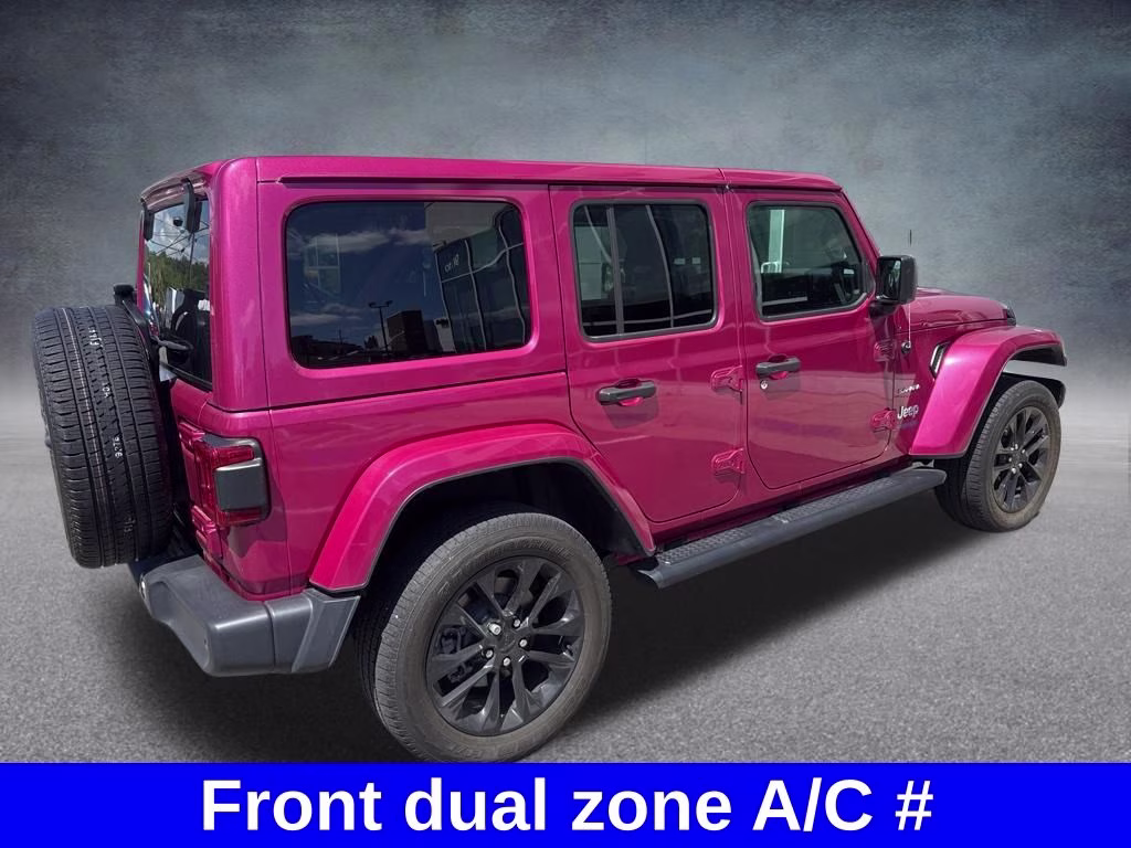 2021 Tuscadero Pearlcoat Jeep Wrangler Unlimited Sahara 4xe 4X4 SUV