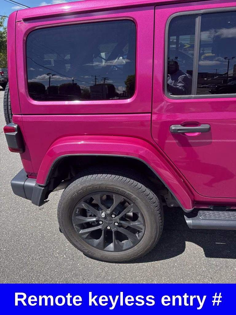 2021 Tuscadero Pearlcoat Jeep Wrangler Unlimited Sahara 4xe 4X4 SUV