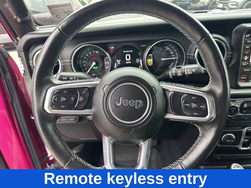 2021 Tuscadero Pearlcoat Jeep Wrangler Unlimited Sahara 4xe 4X4 SUV