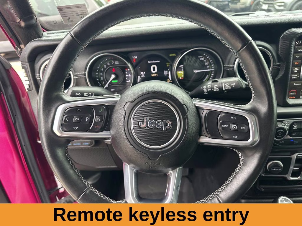 2021 Tuscadero Pearlcoat Jeep Wrangler Unlimited Sahara 4xe 4X4 SUV
