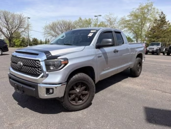 2019 Silver Toyota Tundra SR5 4X4 Truck