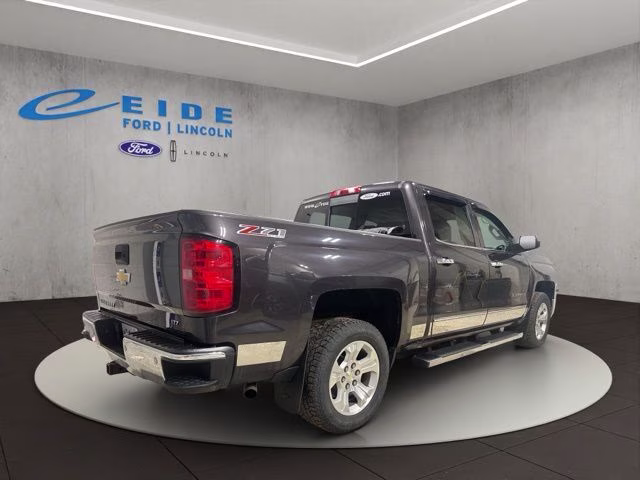 2015 Tungsten Metallic Chevrolet Silverado 1500 LTZ 4X4 Truck