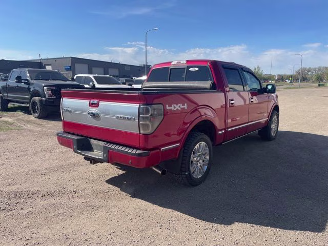 2012 Red Candy Metallic Tinted Clearcoat Ford F-150 Platinum 4X4 Truck