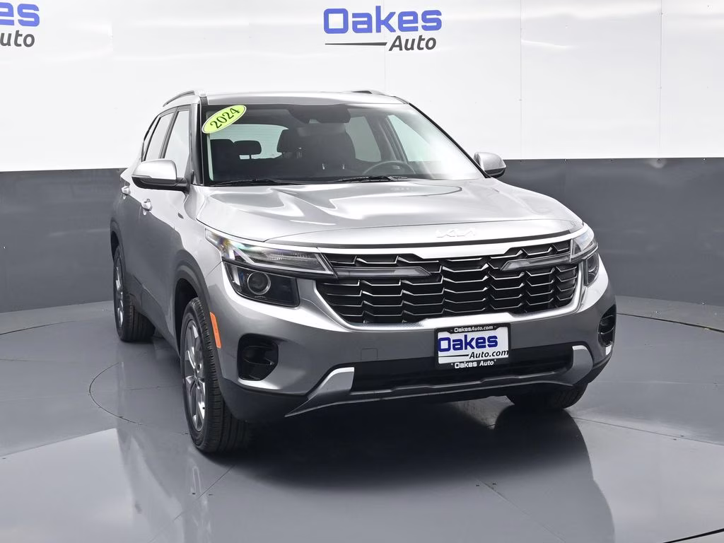2024 Steel Gray Kia Seltos S AWD SUV