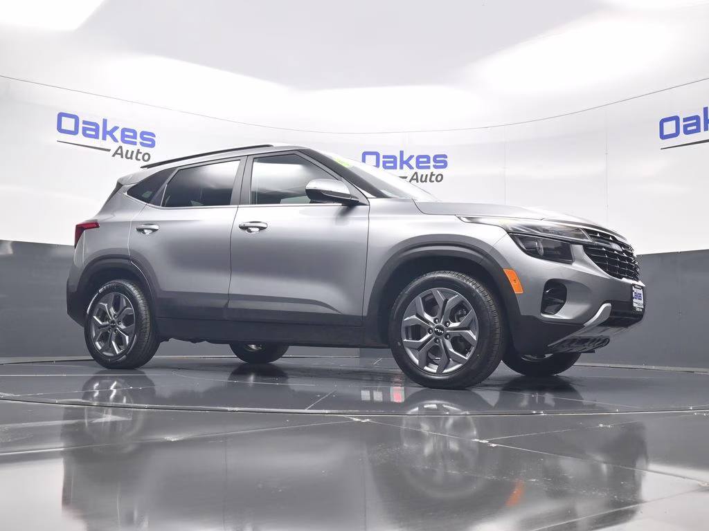 2024 Steel Gray Kia Seltos S AWD SUV