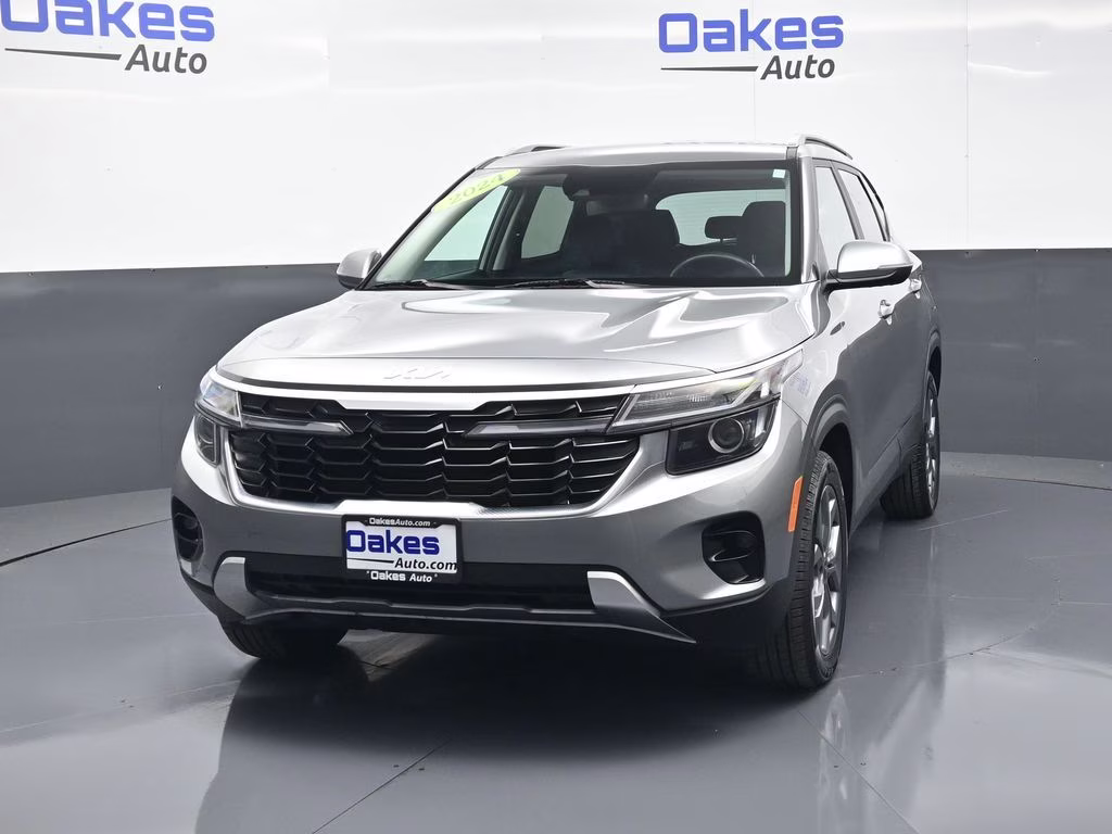 2024 Steel Gray Kia Seltos S AWD SUV