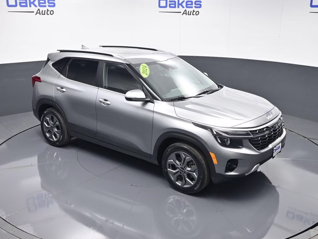 2024 Steel Gray Kia Seltos S AWD SUV