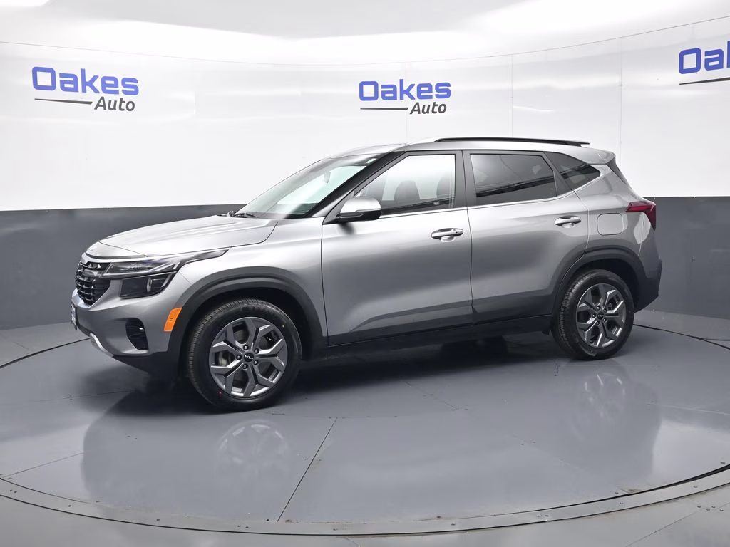 2024 Steel Gray Kia Seltos S AWD SUV