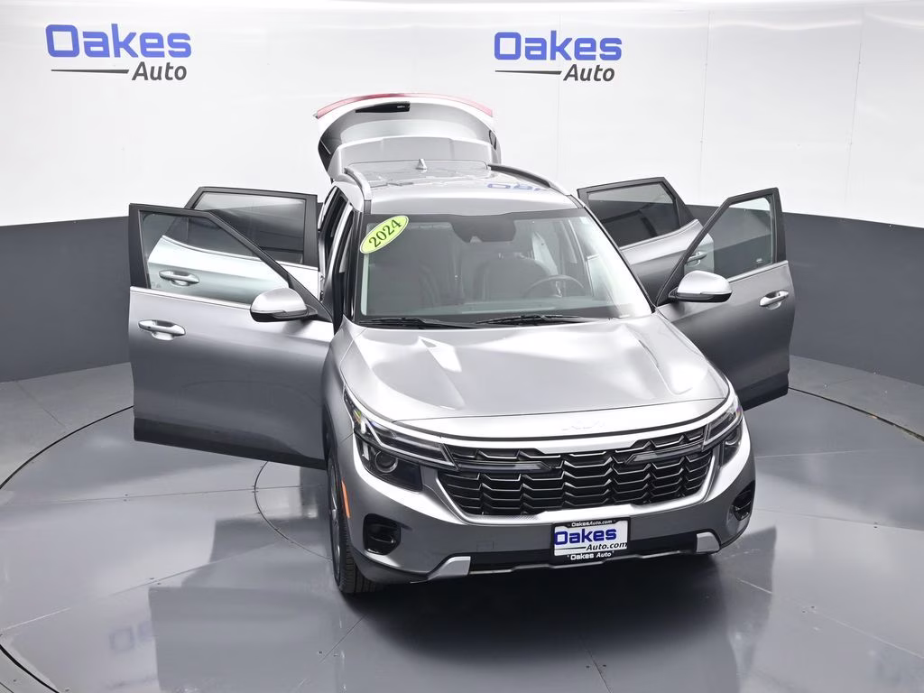 2024 Steel Gray Kia Seltos S AWD SUV