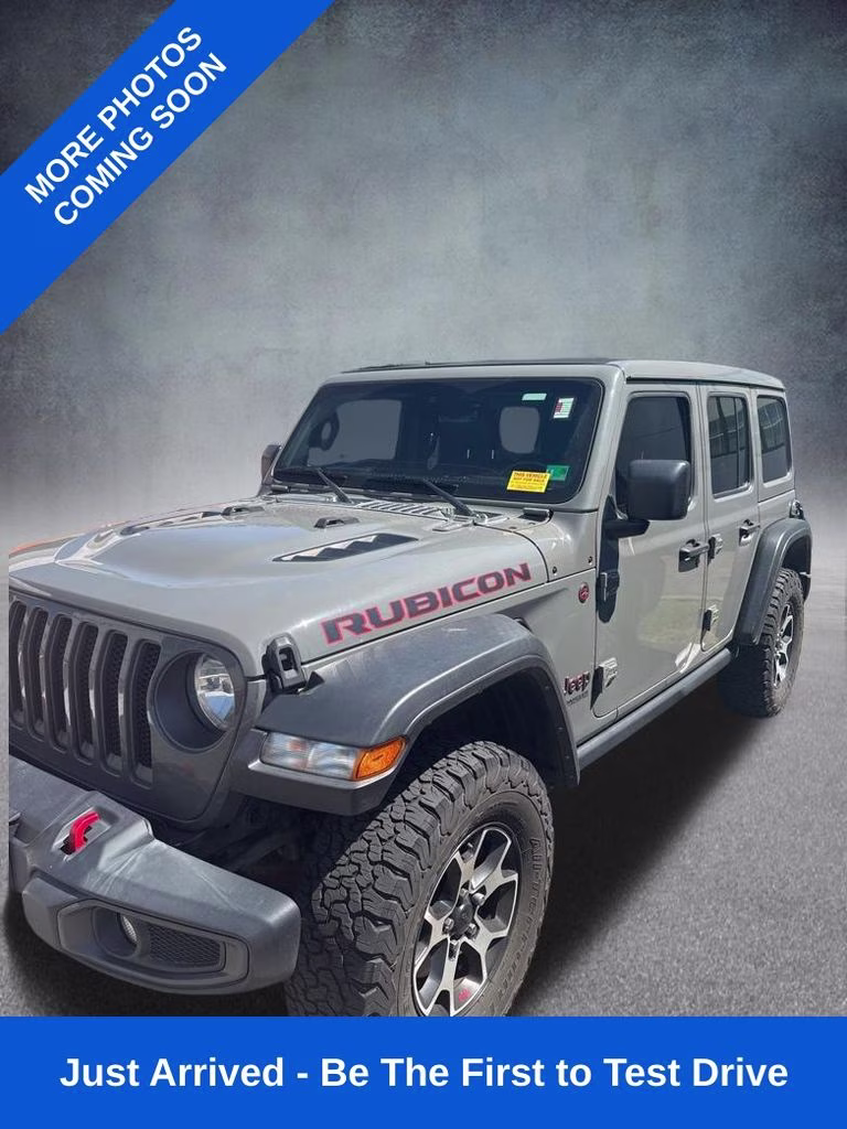 2021 Sting-Gray Clearcoat Jeep Wrangler Unlimited Rubicon 4X4 SUV