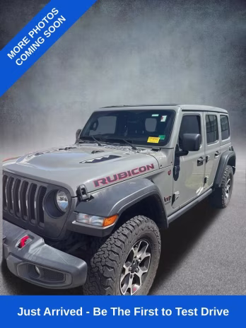 2021 Sting-Gray Clearcoat Jeep Wrangler Unlimited Rubicon 4X4 SUV