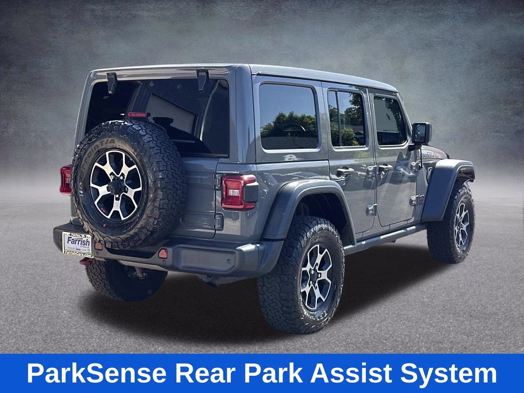 2021 Sting-Gray Clearcoat Jeep Wrangler Unlimited Rubicon 4X4 SUV