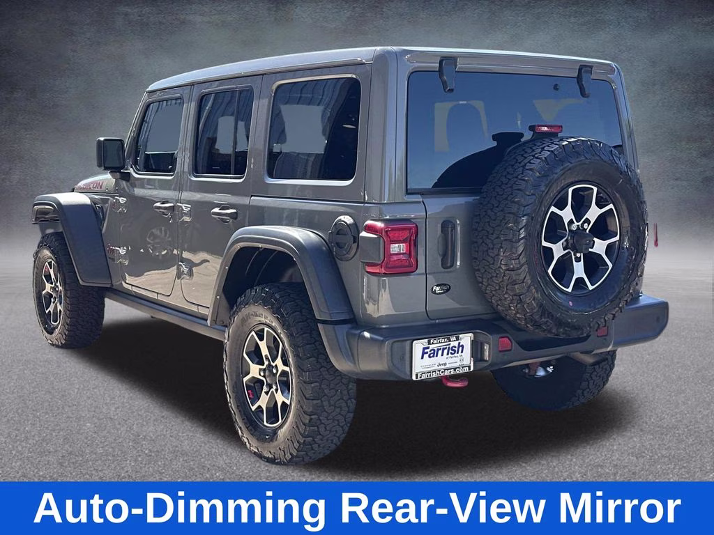2021 Sting-Gray Clearcoat Jeep Wrangler Unlimited Rubicon 4X4 SUV