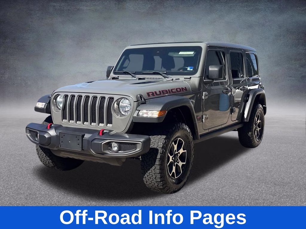 2021 Sting-Gray Clearcoat Jeep Wrangler Unlimited Rubicon 4X4 SUV