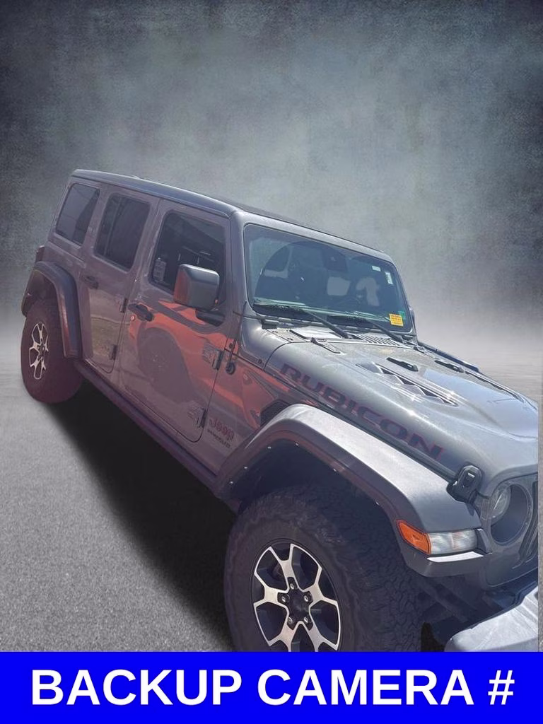 2021 Sting-Gray Clearcoat Jeep Wrangler Unlimited Rubicon 4X4 SUV