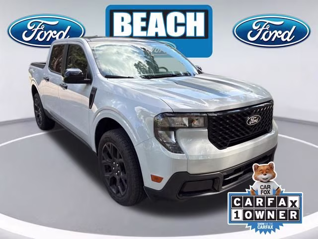 2025 White Metallic Ford Maverick XLT AWD Truck