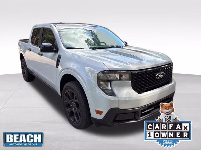 2025 White Metallic Ford Maverick XLT AWD Truck