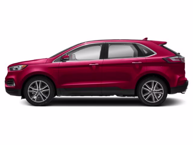 2020 Red Metallic Ford Edge SEL FWD SUV